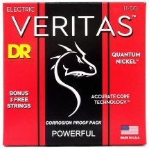 DR STRINGS VERITAS COATED CORE ELECTRIC GUITAR STRINGS - HEAVY (11-50)
