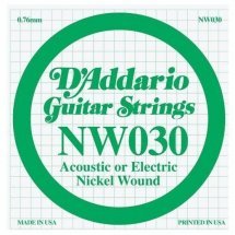 D'Addario NW030 XL Nickel Wound 030