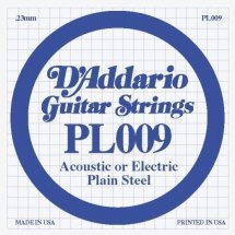D'Addario PL009 PLain Steel 009