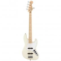 Squier by Fender Affinity Series Jazz Bass V Mn Olympic White