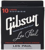 Gibson Seg-Les Les Paul Premium Electric Guitar Strings 10-46 Light