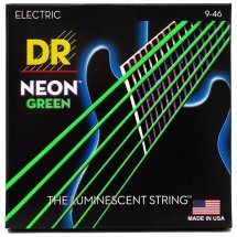 DR STRINGS Neon Geen Electric - Light Heavy (9-46)