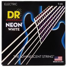 DR STRINGS Neon White Electric - Light Heavy (9-46)