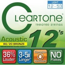 Cleartone 7612 Acoustic Bronze 80/20 Light 12-53
