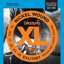 D'Addario EXL110BT XL Nickel Balanced Tension, Regular Light 10-46