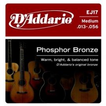 D'Addario EJ17 Phosphor Bronze Medium (13-56)